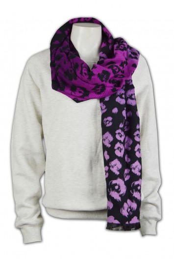 Scarf024 漸變針織圍巾 來樣訂造 織花撞色圍巾 圍巾選擇 圍巾批發商