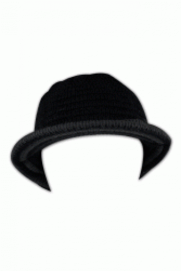 Beanie005: 毛線卷邊冷帽 訂購 個性冷帽設計