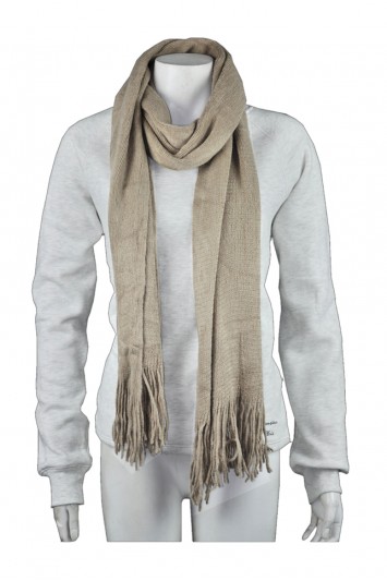 Scarf002：純色流蘇圍巾 羊毛針織圍巾 圍巾選擇 圍巾香港製造