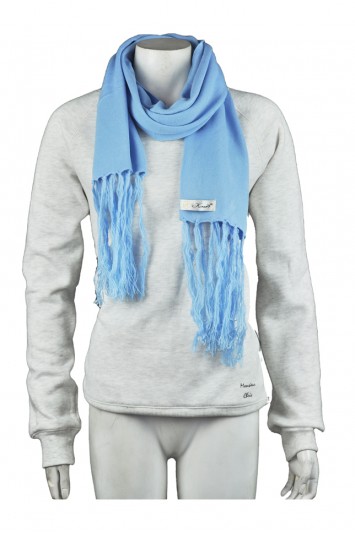 Scarf003：秋冬針織圍巾 來版訂製 純色毛線圍巾 流蘇圍巾 圍巾供應商